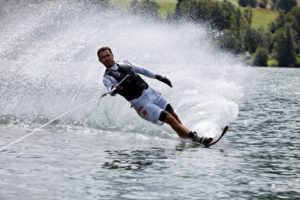 water skiing